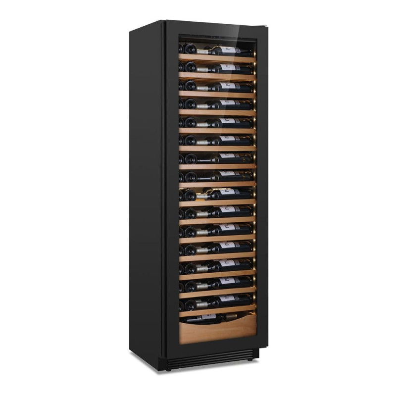 Cantinetta incasso nera 105 bottiglie 1 zona temperatura