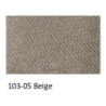 Divano 2 posti Nutmeg beige in tessuto moderno e resistente