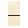 Frigorifero Side by Side Sharp 488L crema Classe E elegante