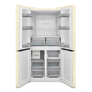 Zoom Frigorifero side by side Sharp SJNFA15IMXJE 488 L colore crema classe E