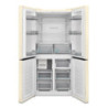 Frigorifero Side by Side Sharp 488L crema Classe E elegante