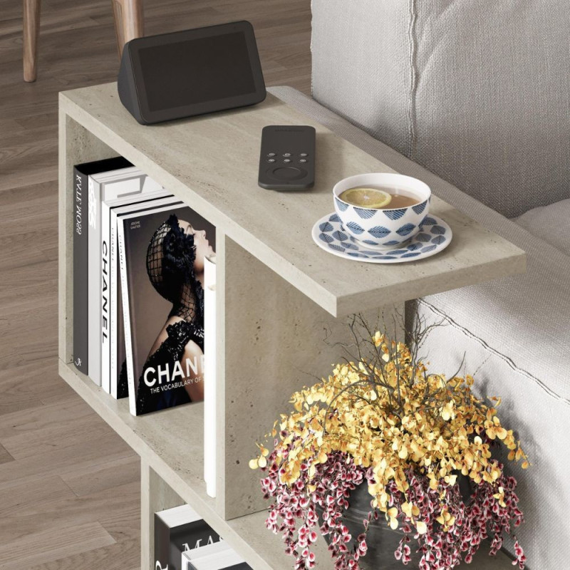 Tavolino da salotto Homemania travertino elegante e moderno
