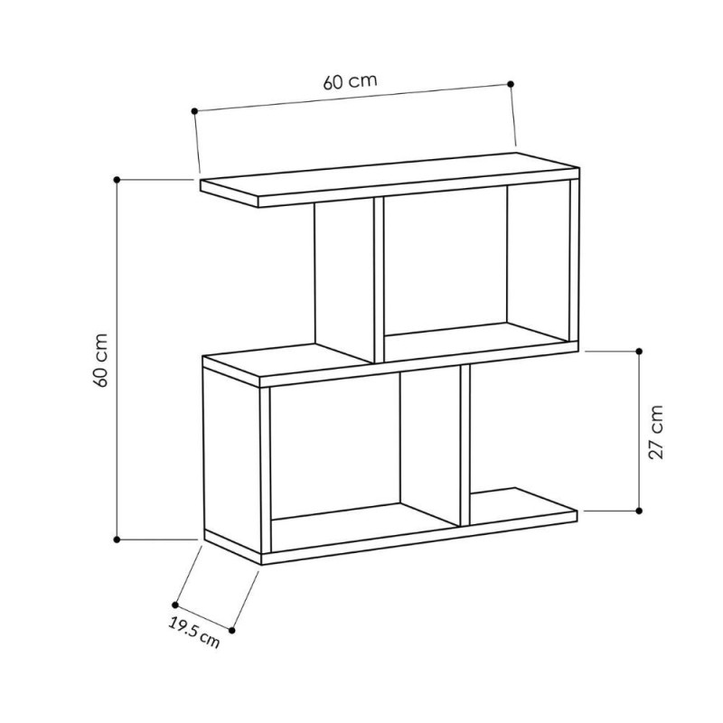 Tavolino da salotto Homemania travertino elegante e moderno