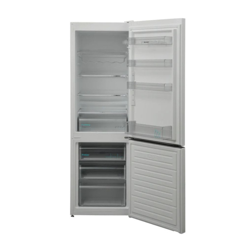 Frigorifero Sharp combinato 268 lt bianco NanoFrost classe E