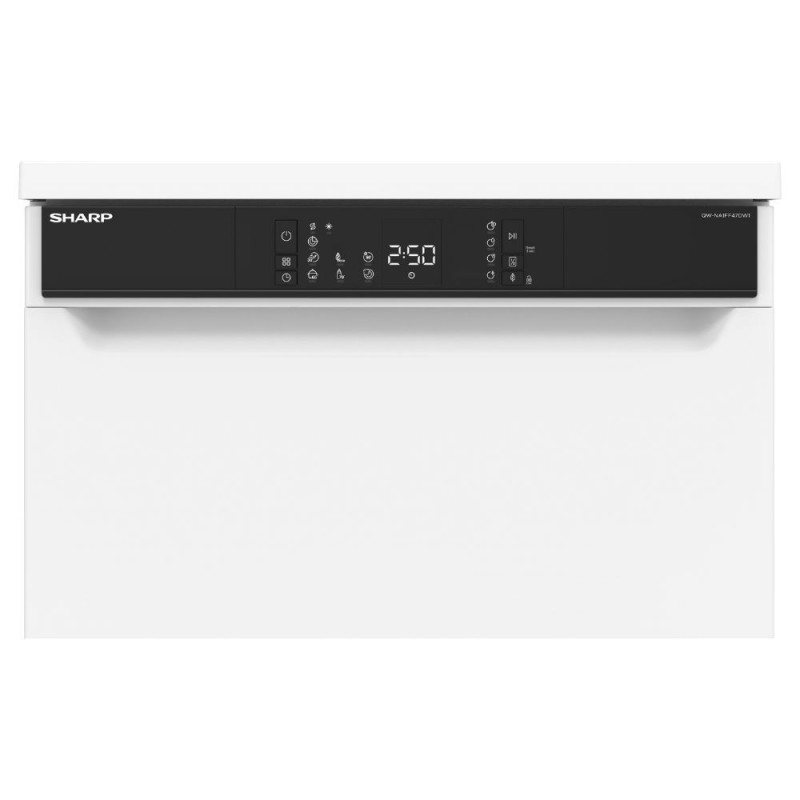 Lavastoviglie Sharp 13 coperti bianca classe D libera installazione