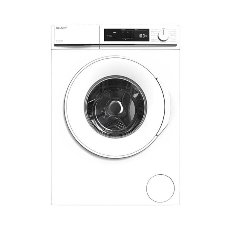 Lavatrice Sharp 7 kg 1000 giri bianca classe D compatta