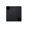Piede cubotto in plastica nero 5,3x5,3x8 cm per armadi