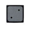 Piede cubotto in plastica nero 5,3x5,3x8 cm per armadi