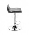 Sgabello in pelle sintetica Diva - set da 2 nero