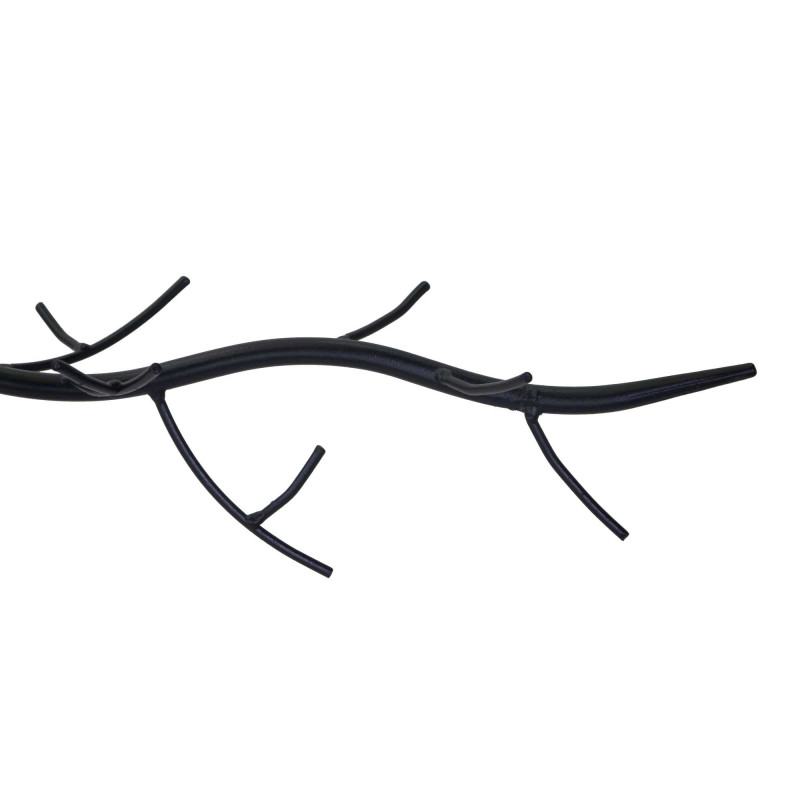 Albero di Natale Metallo Nero 73x73x200 cm – Design moderno natalizio
