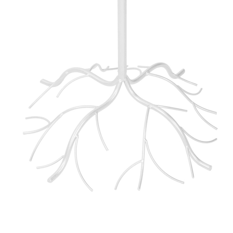 Albero di Natale Metallo Bianco 73x73x200 cm – Eleganza moderna Natale