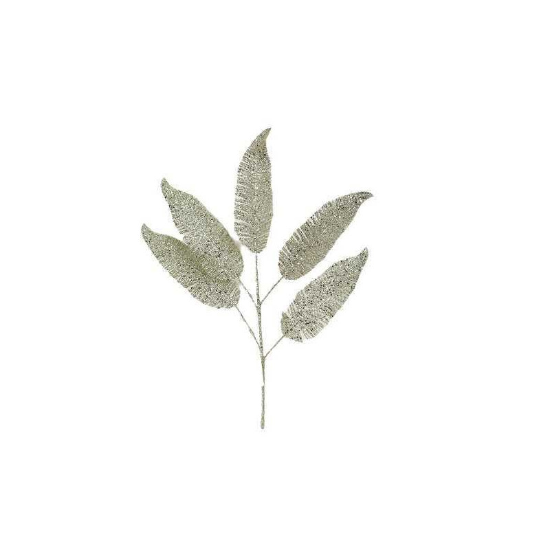 Set di 3 Rami Plastica Verde 35x63 cm Decorazione Natale