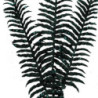 Set di 6 Rami Plastica Verde 86 cm Decorazione Natale