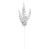 Set di 24 Rami Plastica Argento 45 cm Decorazione Casa e Feste