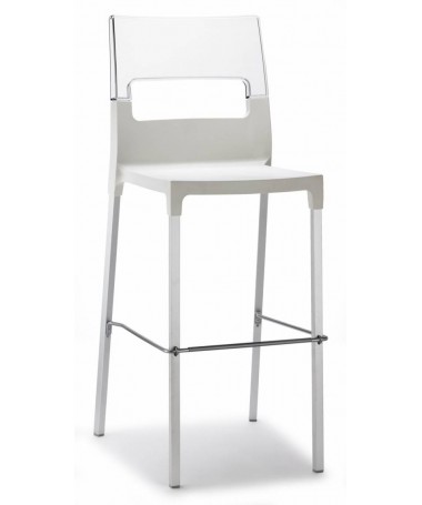 SgabelloDiva di Scab set da 2 - h75 cm, in tecnopolimero disponibile in diversi colori MADE IN ITALY SCAB DESIGN