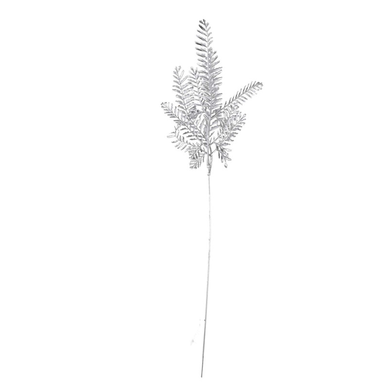 Set di 24 Rami Plastica Argento 41 cm Decorazione Casa e Feste