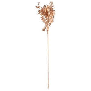 Set di 24 Rami Plastica Fiori Oro 35 cm Decorazione Casa