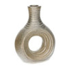 Set Di 4 Vasi Ceramica Champagne Tondo Cm 10,5X5,5H14 | Fior