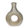 Set Di 4 Vasi Ceramica Champagne Tondo Cm 10,5X5,5H14 | Fior