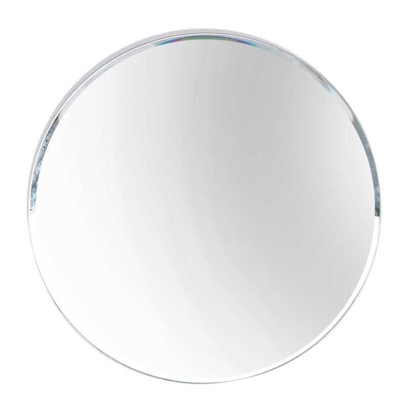 Centrotavola Specchio Argento Ø20,5 – Eleganza e Riflessi Moderni