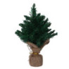 Set 4 Alberi Verde H30 cm Decorazioni Natalizie