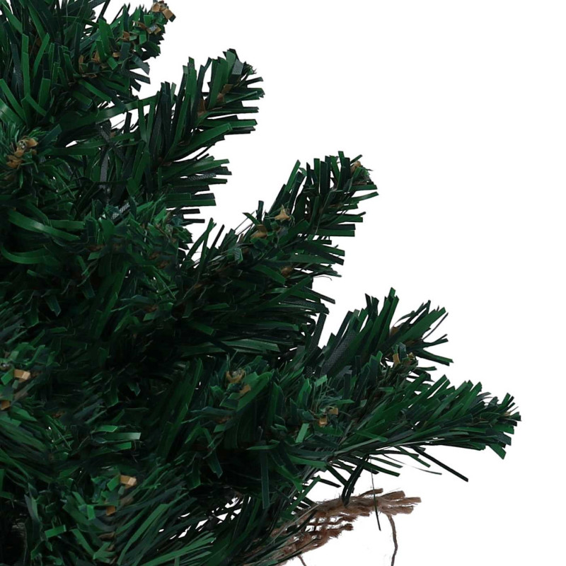 Set 4 Alberi Verde H30 cm Decorazioni Natalizie