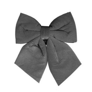Zoom Set di 6 Fiocchi tessuto argento cm 18x23