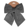 Set 8 Fiocchi Tessuto Argento 16,5x16,5 cm Decorazione Casa