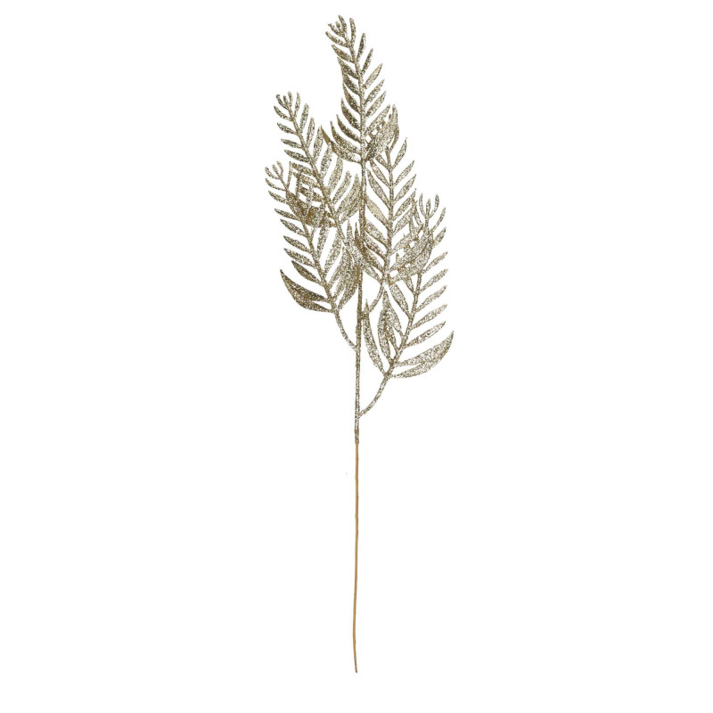 Set di 12 Rami Plastica Oro 40 cm Decorazione Casa e Feste