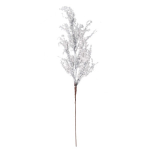Set di 2 Rami Bacche Bianche 80 cm Decorazione Casa e Feste