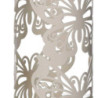Portabicchiere Metallo Farfalla Crema Ø8x13,5 cm – Design raffinato casa