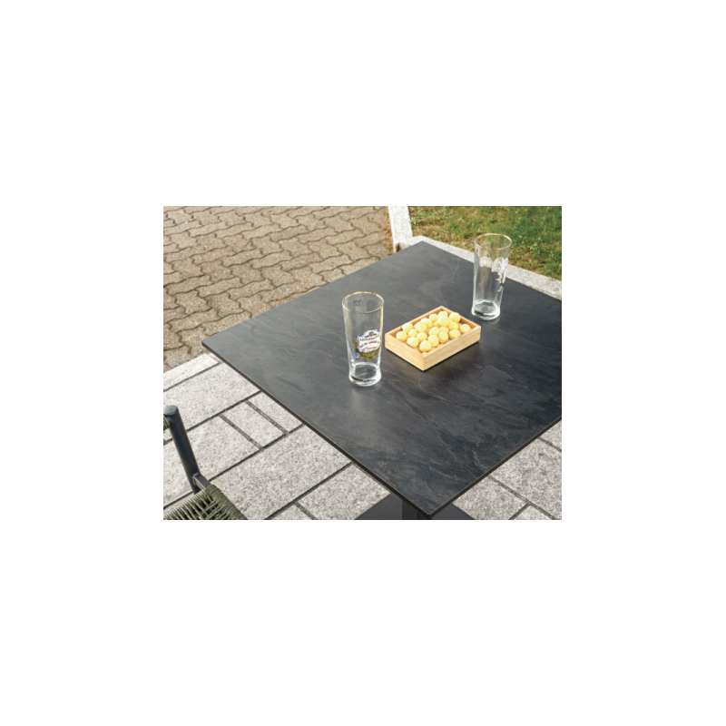Piano tavolo HPL 70x70 ardesia Moia resistente e moderno