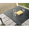 Piano tavolo HPL 70x70 ardesia Moia resistente e moderno