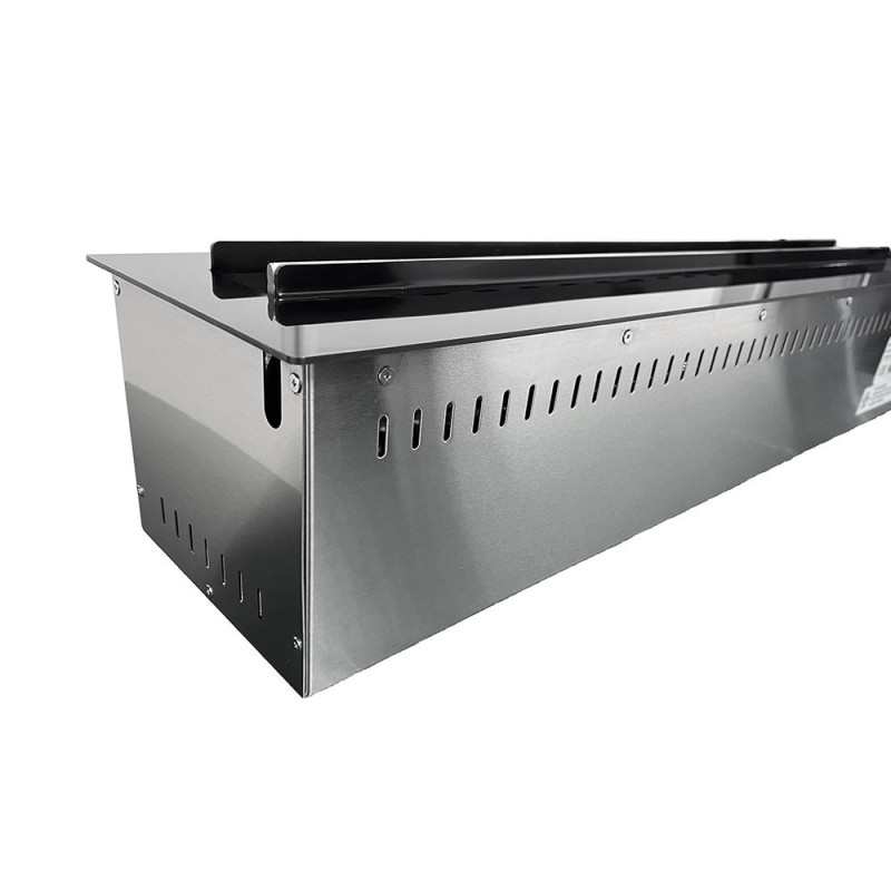 Camino elettrico a vapore 3D da incasso 100cm - Pro Line