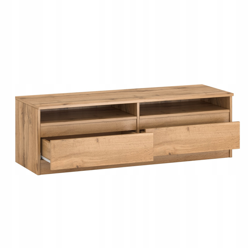 Mobile TV Wotan Rovere 120 cm moderno per soggiorno
