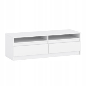 Mobile TV Bianco 120 cm moderno per soggiorno - Levante Shop