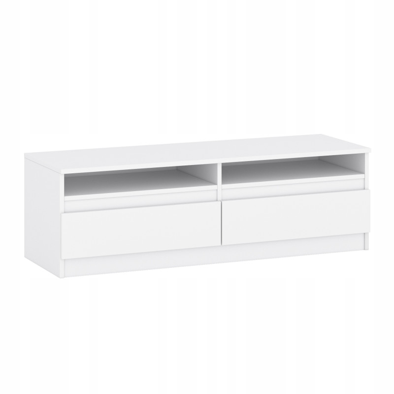 Mobile TV Bianco 120 cm moderno per soggiorno - Levante Shop