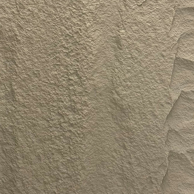 Pannello decorativo effetto roccia pietra 3D grigio cemento