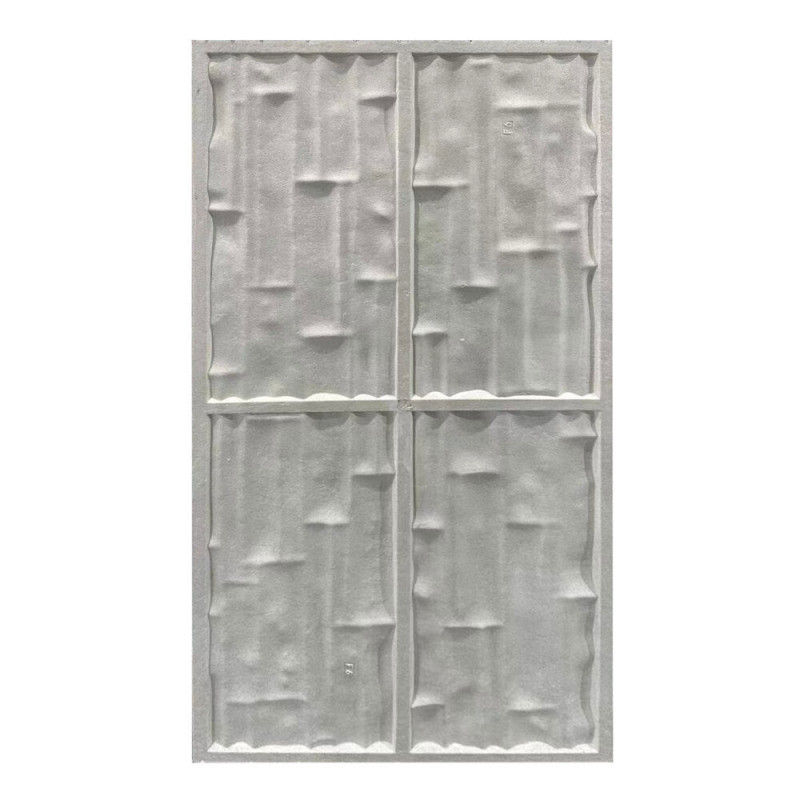 Pannello decorativo effetto pietra mattoni 3D grigio ardesia