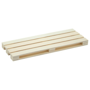 Tagliere a servire in legno pallet 40x15 cm - stile rustico moderno