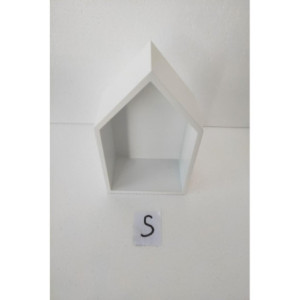 Mensola casetta S 17,5x8,5x25,5 cm - creativa e salvaspazio