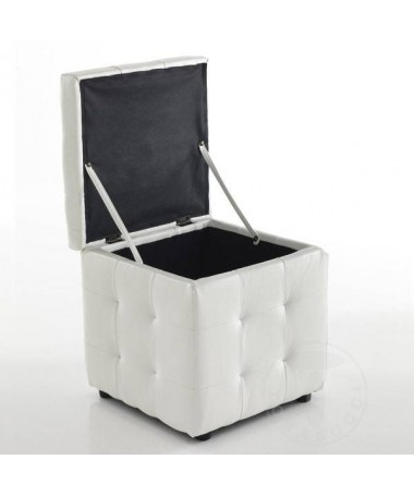 Zoom Pouff contenitore Dado - bianco