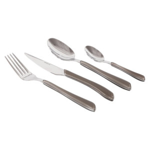 Set 24 Posate Maiorca Grigio 18/0: Eleganza e Praticità in Tavola