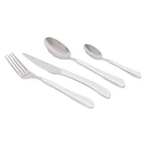 Set 24 Posate Maiorca Bianco 18/0: Stile e Funzionalità in Tavola