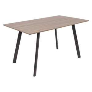 Tavolo Kos Grigio 140x80x75cm: Design Moderno e Versatilità
