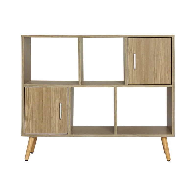 Mobiletto Phoenix Legno Marrone 90x30x75cm: Stile e Funzionalità