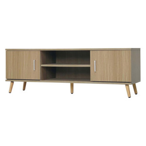 Porta TV Phoenix Legno Marrone 120x33x40cm: Stile e Funzionalità