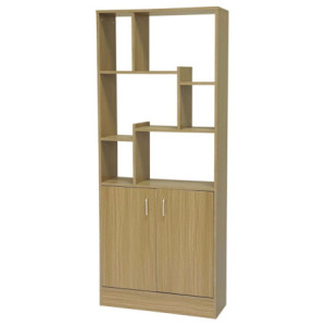Libreria Phoenix Legno Marrone 70x24x170cm: Eleganza e Spazio