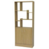Libreria Phoenix Legno Marrone 70x24x170cm: Eleganza e Spazio