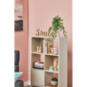 Comodino Phoenix Bianco/Legno 40x30x55cm: Moderno e Versatile